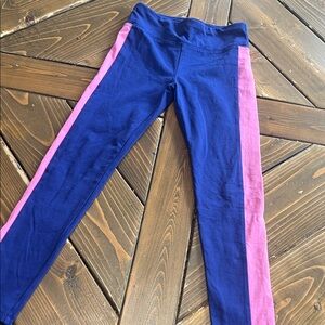 Crewcuts Navy and Pink Kids Leggings